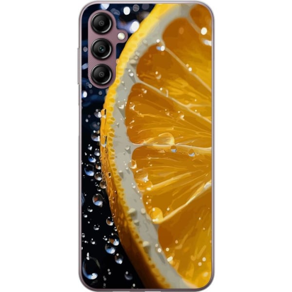 Samsung Galaxy A14 5G Genomskinligt Skal Apelsin