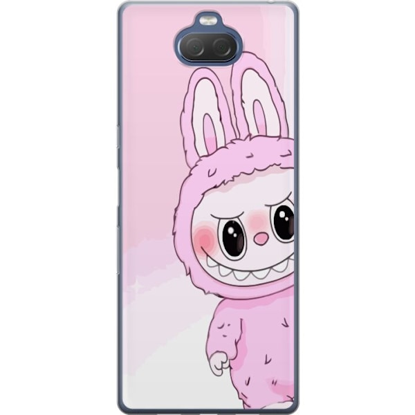 Sony Xperia 10 Plus Läpinäkyvä kuori Labubu Jänis-sarja