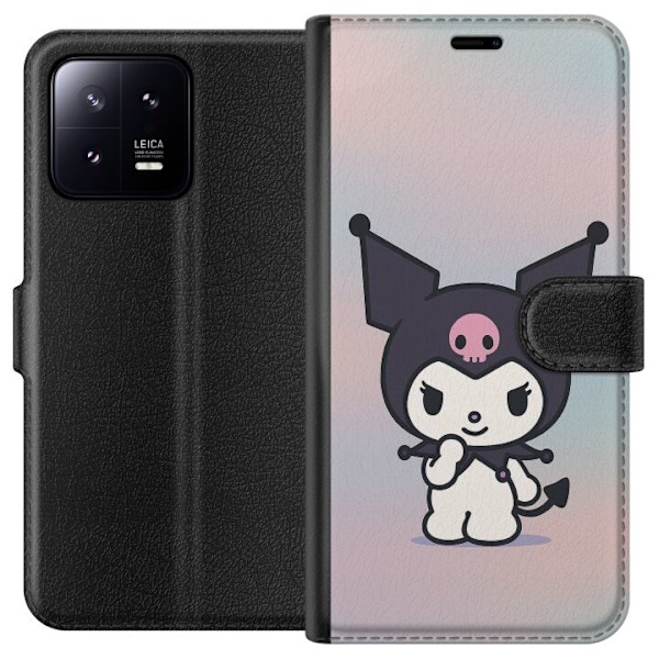 Xiaomi 13 Lompakkokotelo Kawaii Sanrio Kuromi