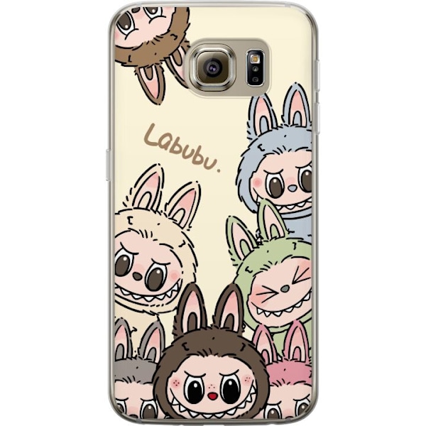 Samsung Galaxy S6 Genomskinligt Skal Labubu Pastel Collection