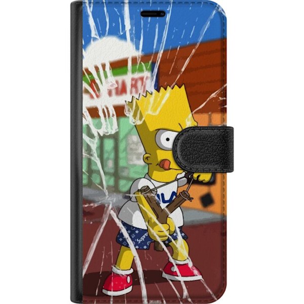 Motorola Moto G34 Lommeboketui Bart Simpson