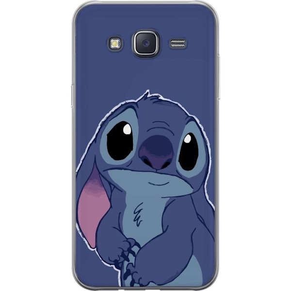 Samsung Galaxy J5 Genomskinligt Skal Stitch