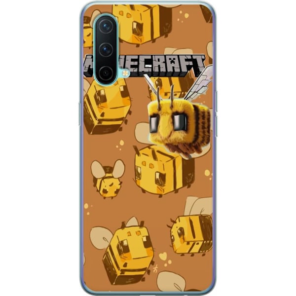 OnePlus Nord CE 5G Genomskinligt Skal Minecraft Bi