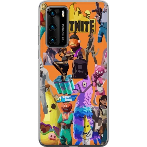 Huawei P40 Gjennomsiktig deksel Fortnite