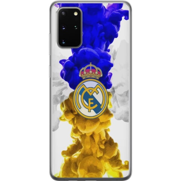Samsung Galaxy S20+ Genomskinligt Skal Real Madrid Färger
