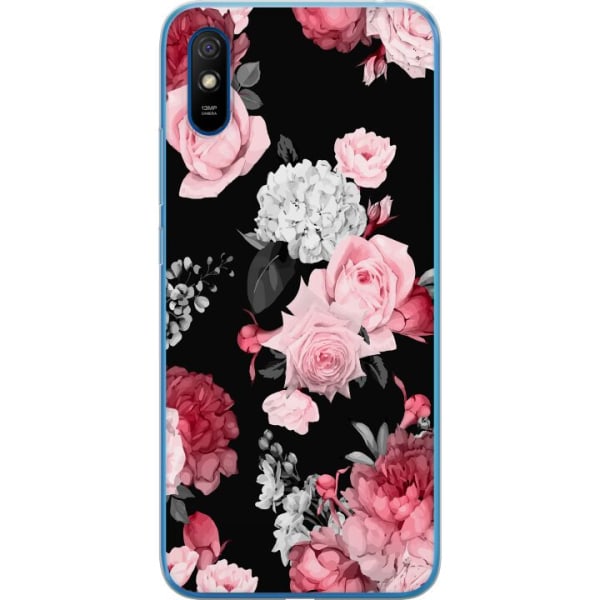 Xiaomi Redmi 9A Cover / Mobilcover - Floral Blomst