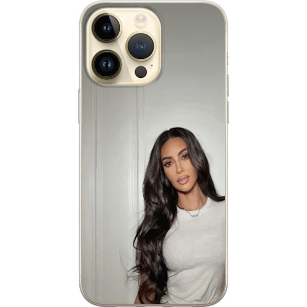 Apple iPhone 15 Pro Max Läpinäkyvä kuori Kim Kardashian – Iconic Style Collection