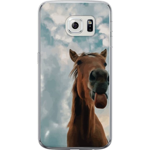 Samsung Galaxy S6 edge Gennemsigtig cover Hest