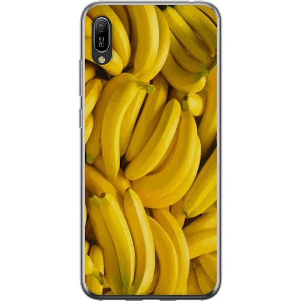 Huawei Y6 Pro (2019) Genomskinligt Skal Banana Pattern – lek