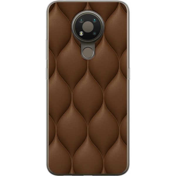 Nokia 3.4 Genomskinligt Skal Cocoa Scales
