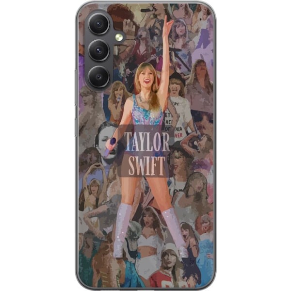 Samsung Galaxy A25 Genomskinligt Skal Taylor Swift