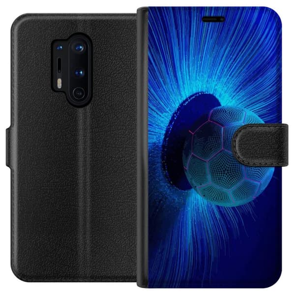 Kompatibelt Plånboksfodral till OnePlus 8 Pro Fotboll