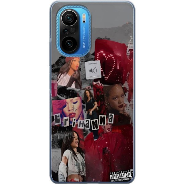 Xiaomi Poco F3 Gjennomsiktig deksel Rihanna – Iconic Fashion