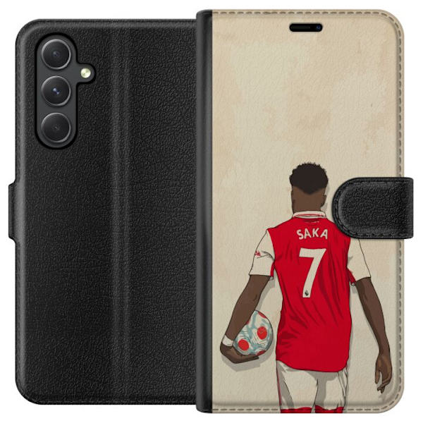 Samsung Galaxy A05s Lompakkokotelo Arsenal FC Jalkapallo Arsenal FC Motiivi Pelaaja Premier League Englanti Suosittu Urheilulaji Jalkapallotähti Lont