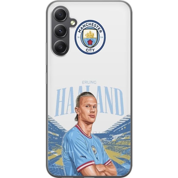 Samsung Galaxy A05s Läpinäkyvä kuori Erling Haaland