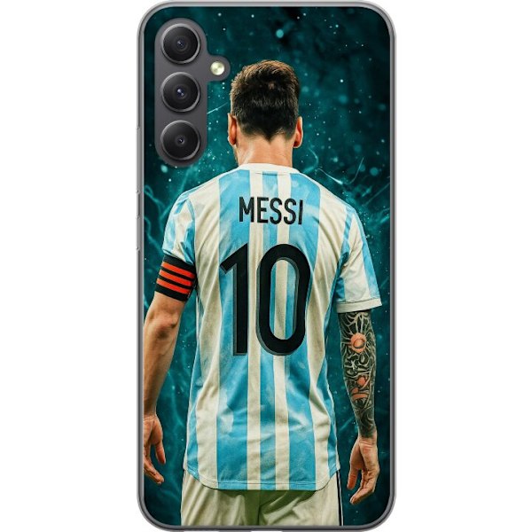 Samsung Galaxy A16 5G Läpinäkyvä kuori Messi