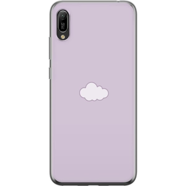 Huawei Y6 Pro (2019) Gennemsigtig cover Lilla Sky - minimalist