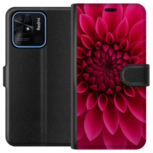 Xiaomi Redmi 10C Lompakkokotelo Rosecore