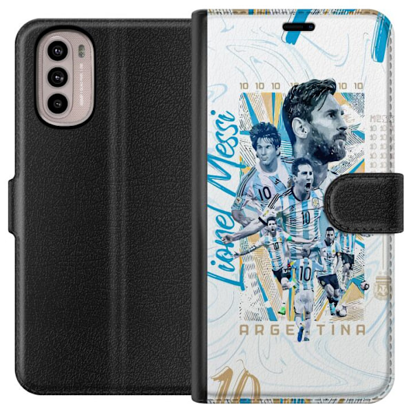 Motorola Moto G41 Lommeboketui Lionel Messi