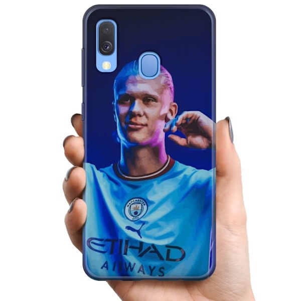 Samsung Galaxy A40 TPU Matkapuhelimen kuori Erling Haaland