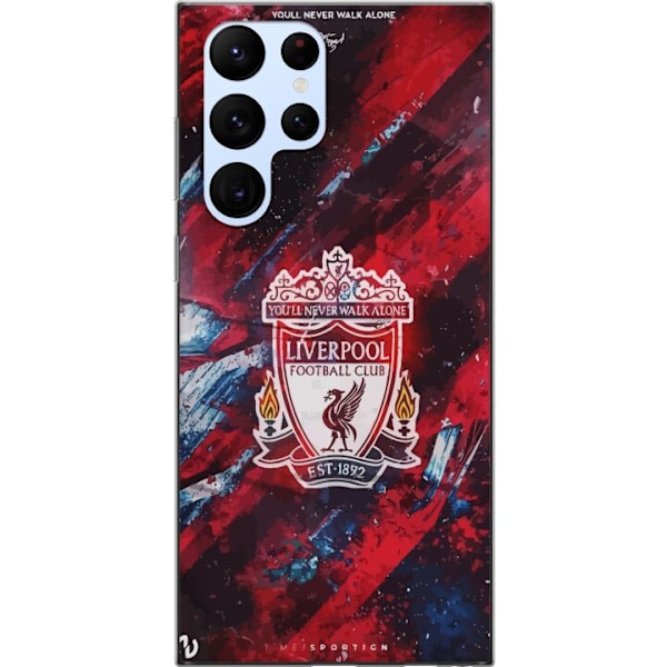 Samsung Galaxy S22 Ultra 5G Läpinäkyvä kuori Liverpool