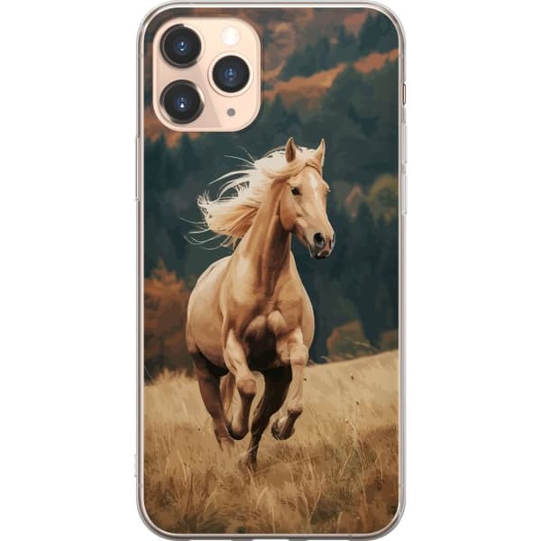 Kompatibel Mobilcover til Apple iPhone 11 Pro Løbende Hest