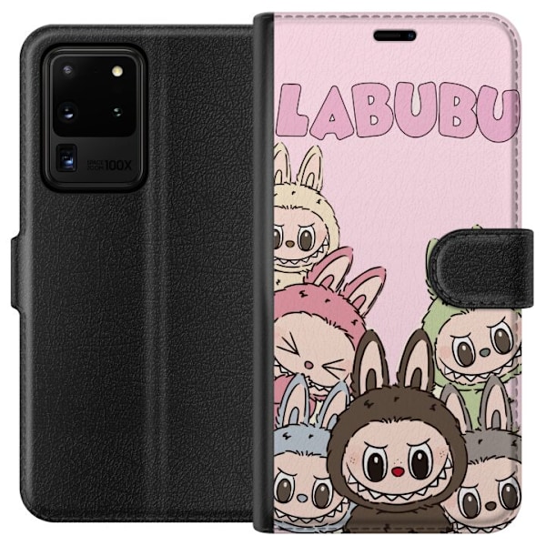 Samsung Galaxy S20 Ultra Lompakkokotelo Labubu Classics