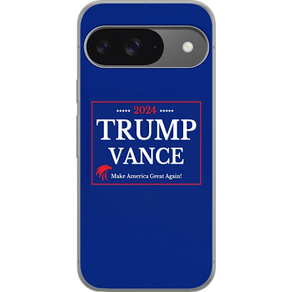 Google Pixel 9 Gennemsigtig cover Trump | Vance 2024