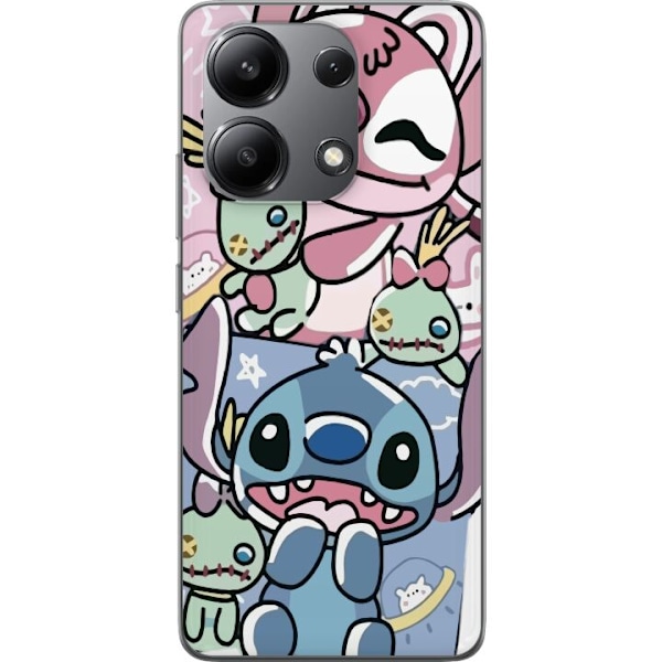 Xiaomi Redmi Note 13 4G Läpinäkyvä kuori Ommel