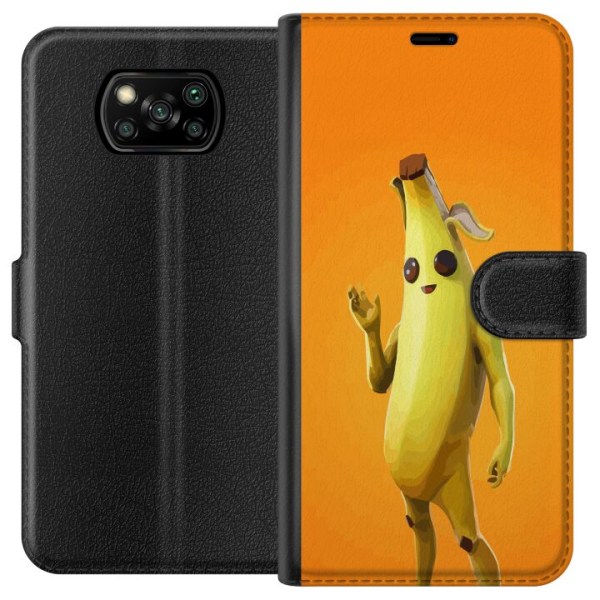 Xiaomi Poco X3 NFC Plånboksfodral Fortnite - Peely