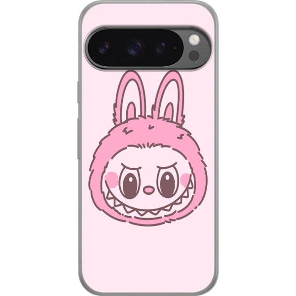 Google Pixel 9 Pro XL Läpinäkyvä kuori Labubu Eläinradan B