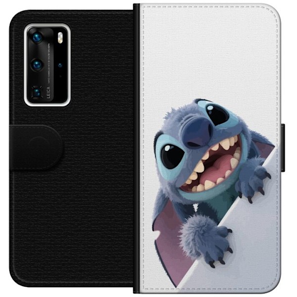 Huawei P40 Pro Tegnebogsetui Lykkelig Sting