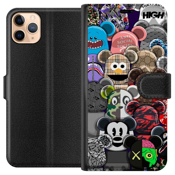Apple iPhone 11 Pro Max Lompakkokotelo Mikey ja porukka