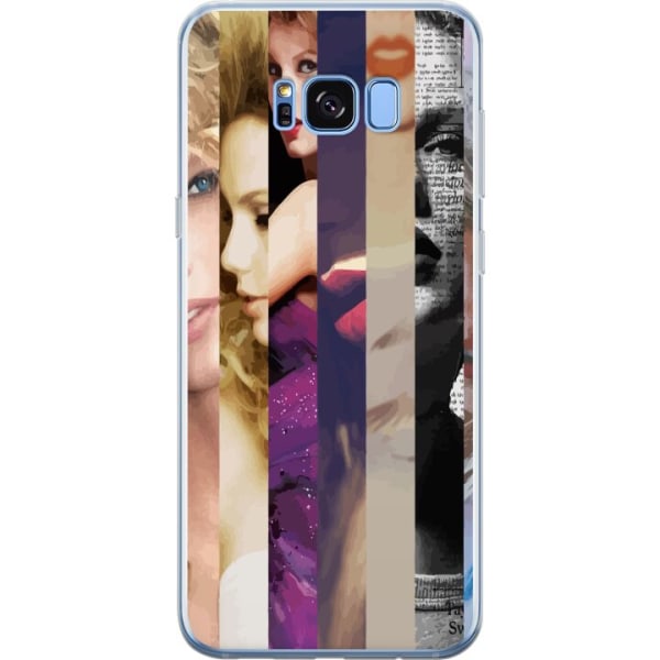 Samsung Galaxy S8+ Läpinäkyvä kuori Taylor Swift