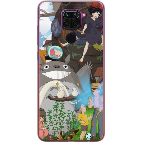 Xiaomi Redmi Note 9 Gennemsigtig cover Studio Ghibli