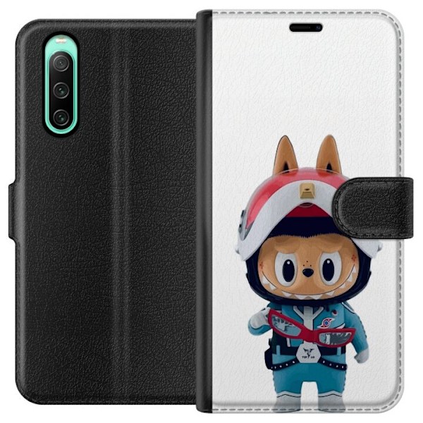 Sony Xperia 10 IV Lompakkokotelo How2work Labubu hirviöt x Ul