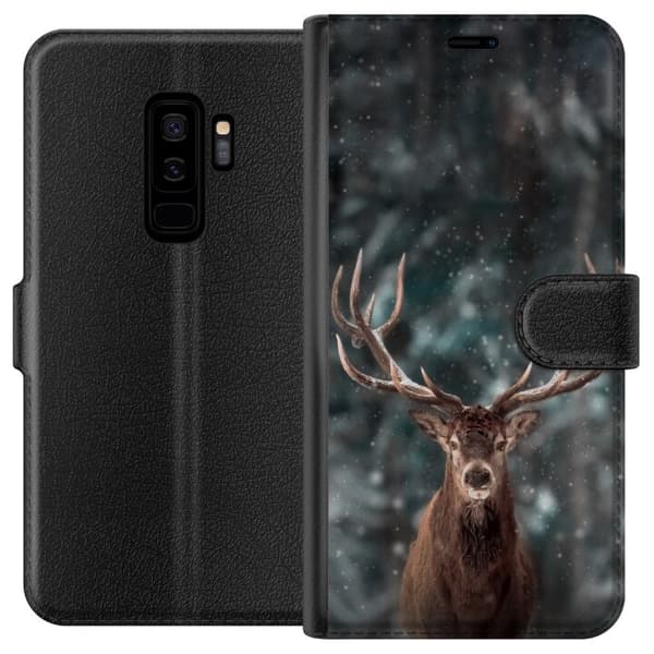 Kompatibel Tegnebogsetui til Samsung Galaxy S9+ Oh Deer