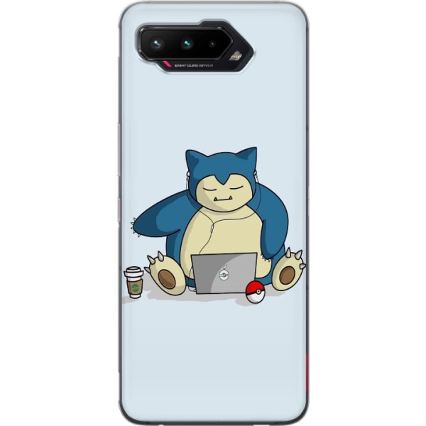 Asus ROG Phone 5 Gennemsigtig cover Pokemon Rolig