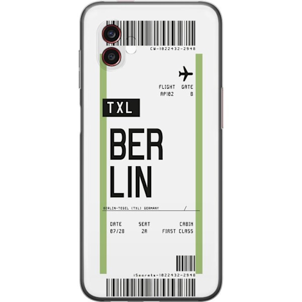 Samsung Galaxy Xcover6 Pro Genomskinligt Skal Berlin