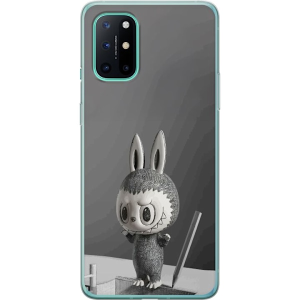 OnePlus 8T Läpinäkyvä kuori Pop Mart MEGA LABUBU LABUBU Ske