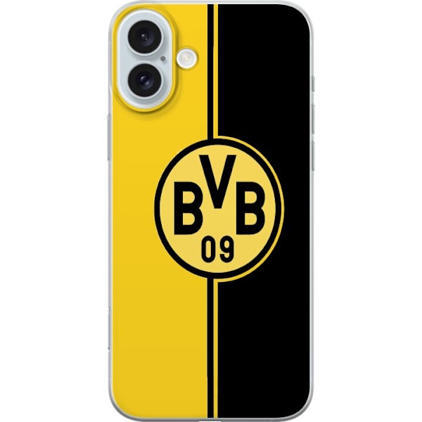 Apple iPhone 16 Plus Gjennomsiktig deksel Borussia Dortmund