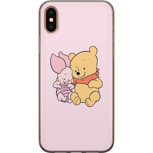 Apple iPhone XS Max Genomskinligt Skal Nalle Puh