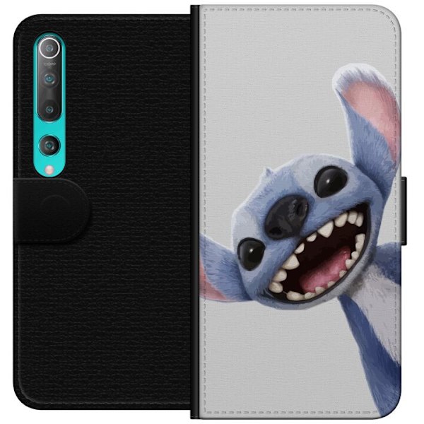 Xiaomi Mi 10 5G Tegnebogsetui Stitch i fart - Kawaii-design til fans & børn