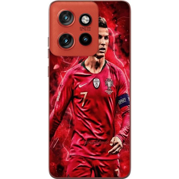 Motorola Edge 50 Neo Läpinäkyvä kuori Ronaldon Taidot - CR7