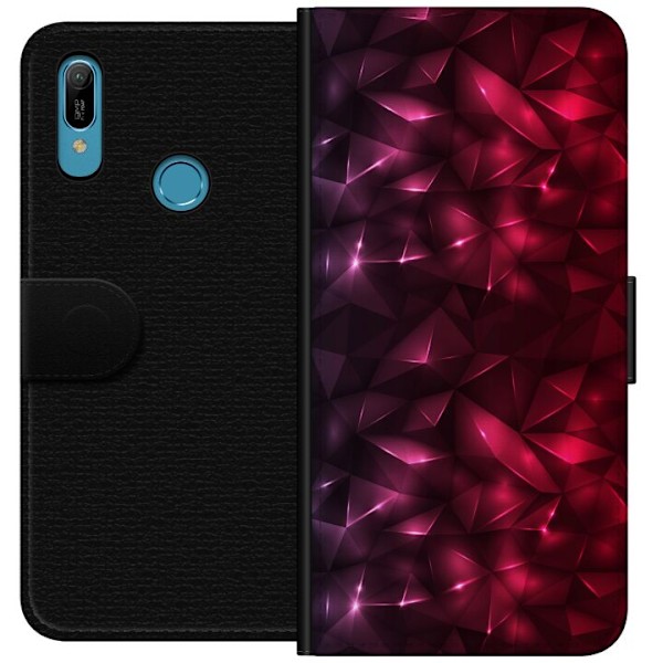 Huawei Y6 (2019) Lompakkokotelo Kiusoittava Punainen