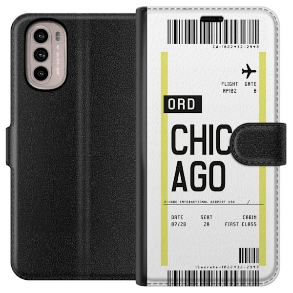 Motorola Moto G41 Tegnebogsetui Chicago