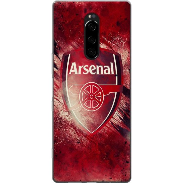 Sony Xperia 1 Gennemsigtig cover Arsenal