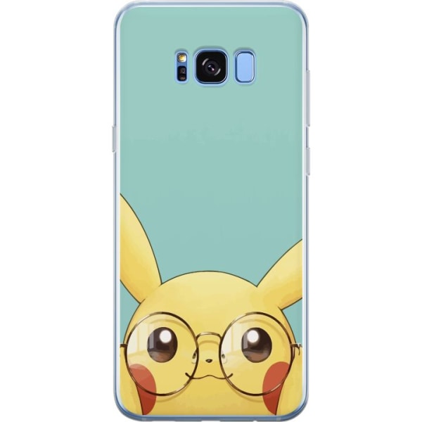 Samsung Galaxy S8+ Gennemsigtig cover Pikachu briller