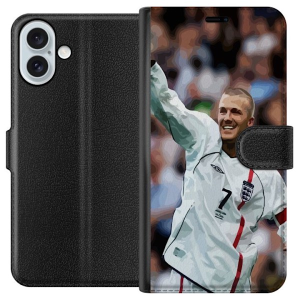 Apple iPhone 16 Plus Tegnebogsetui David Beckham