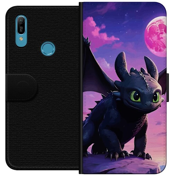 Huawei Y6 (2019) Lompakkokotelo Kuinka kouluttaa lohikäärmeesi